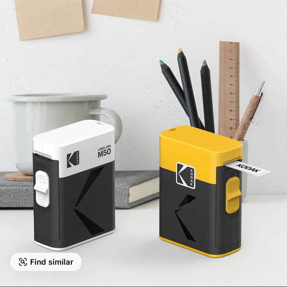 NEW Kodak Label Era Instant Printer in Black and white